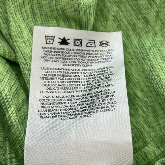 Nike | NFL Green Bay Packers V-Neck T-shirt Short Sleeve Heathered Green Large - Picture 7 of 8